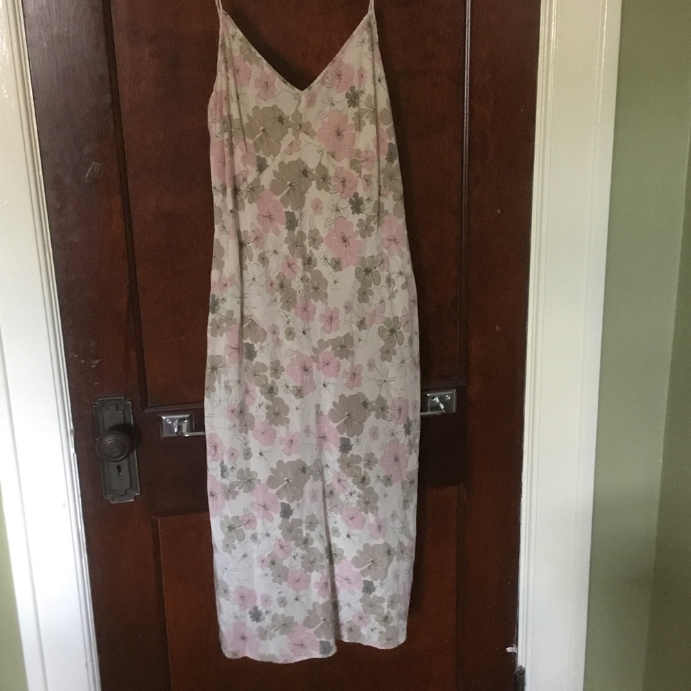 J crew floral midi dress