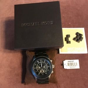 Michael Kors Chronograph Runway Watch MK8107