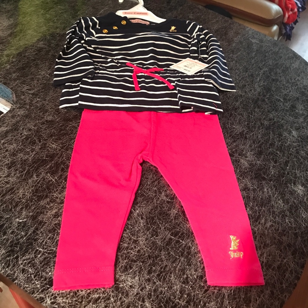 JC girls 2 pc tunic leggings set