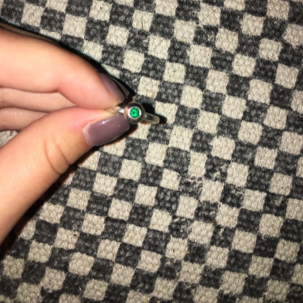 James Avery Emerald Ring