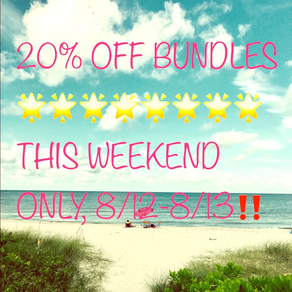 CLOSET CLEANOUT SALE!!