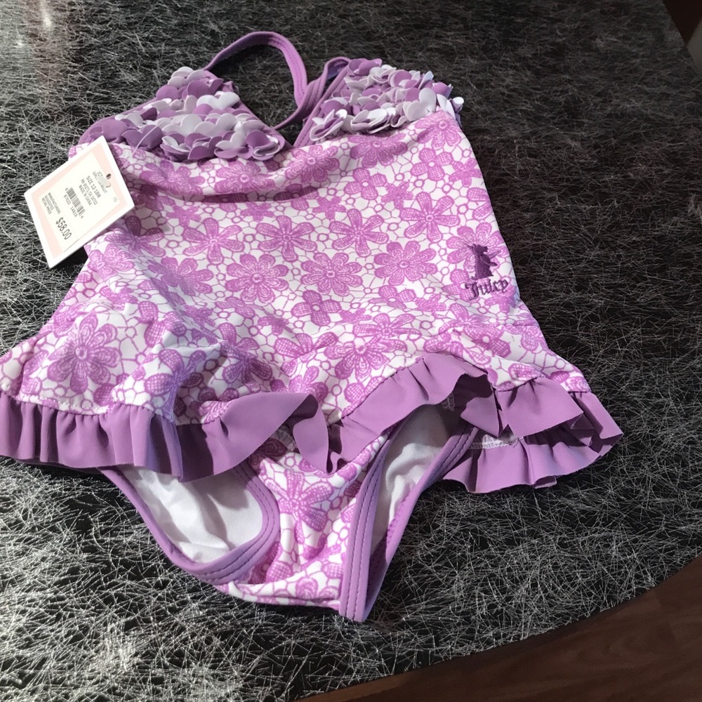 Juicy Couture girls swimsuit 12-18 months