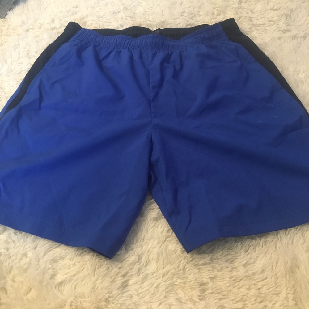 Men's Blue Athletic Shorts