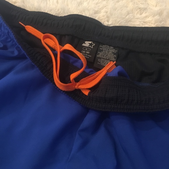 Men's Blue Athletic Shorts - Picture 5 of 6