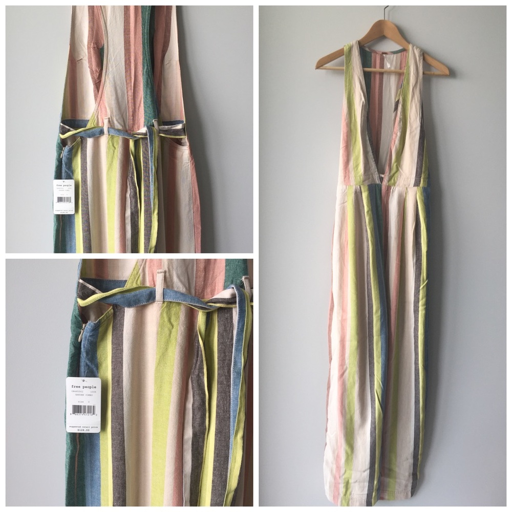 🤩HOST PICK🤩 Free People linen jumpsuit