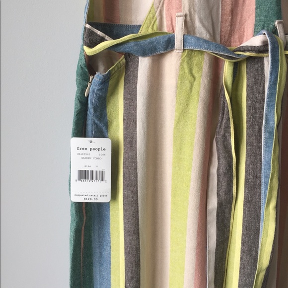 🤩HOST PICK🤩 Free People linen jumpsuit - Picture 3 of 8