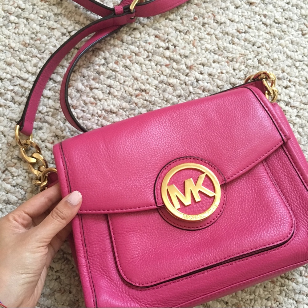 Michael Kors Pink Crossbody Bag