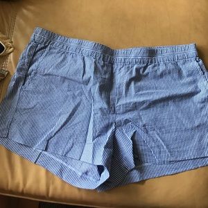 Jcrew XL seersucker shorts