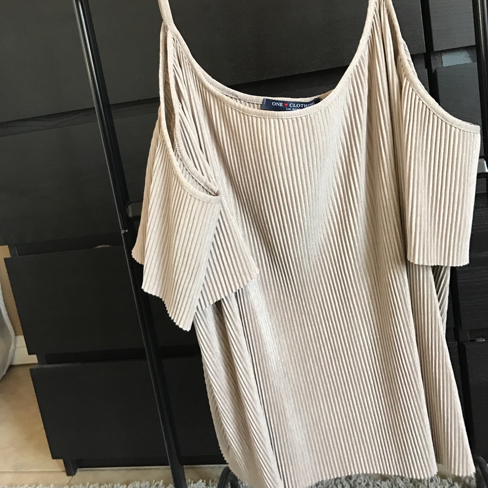 Cold shoulder blouse