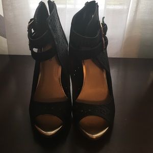 Call it Spring stiletto black heels