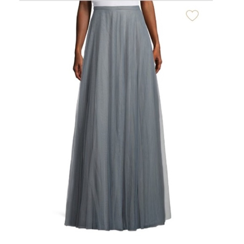 Jenny Yoo Winslow bridesmaid skirt - Mayan blue