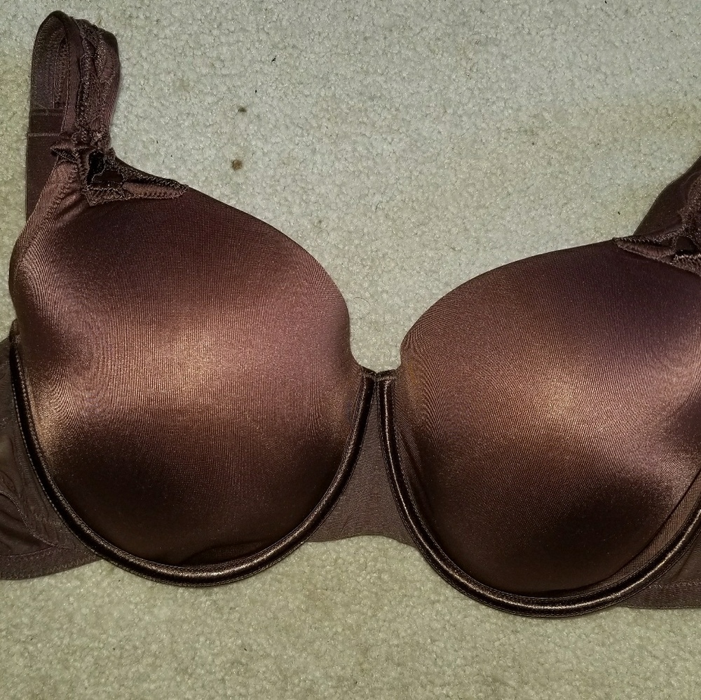 Beautiful Brown FELINA Full Coverage Bra Sz 42C