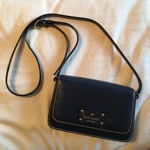 Navy Kate Spade Small Purse/Bag