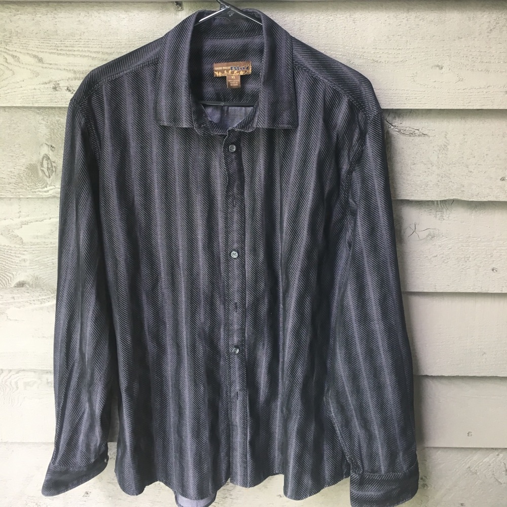 Pronto Uomo Blue dress shirt