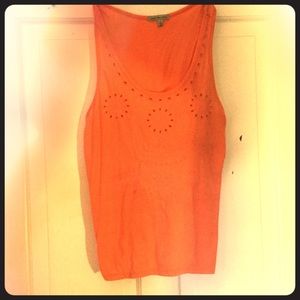 Orange tank top