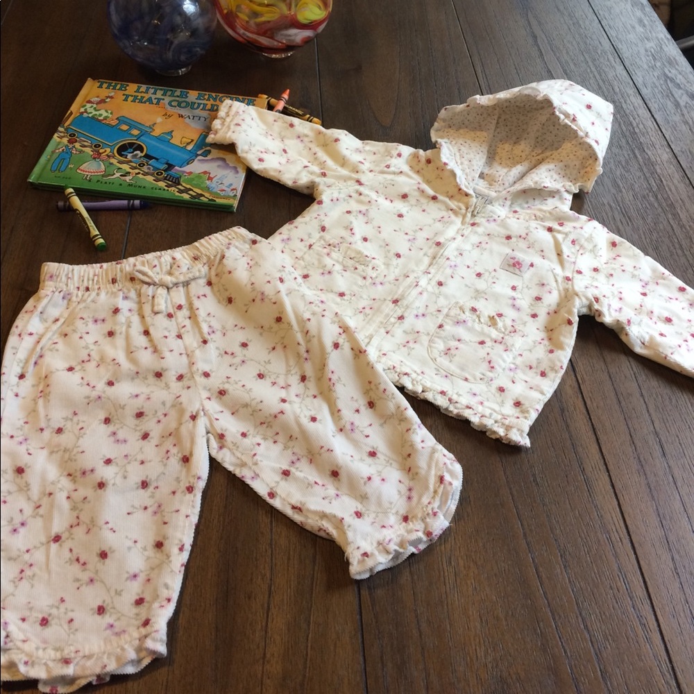 PRECIOUS & PRETTY 2-piece Corduroy Outfit