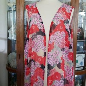 BNWT BEAUTIFUL PLUS SIZE SHEER CARDIGAN!