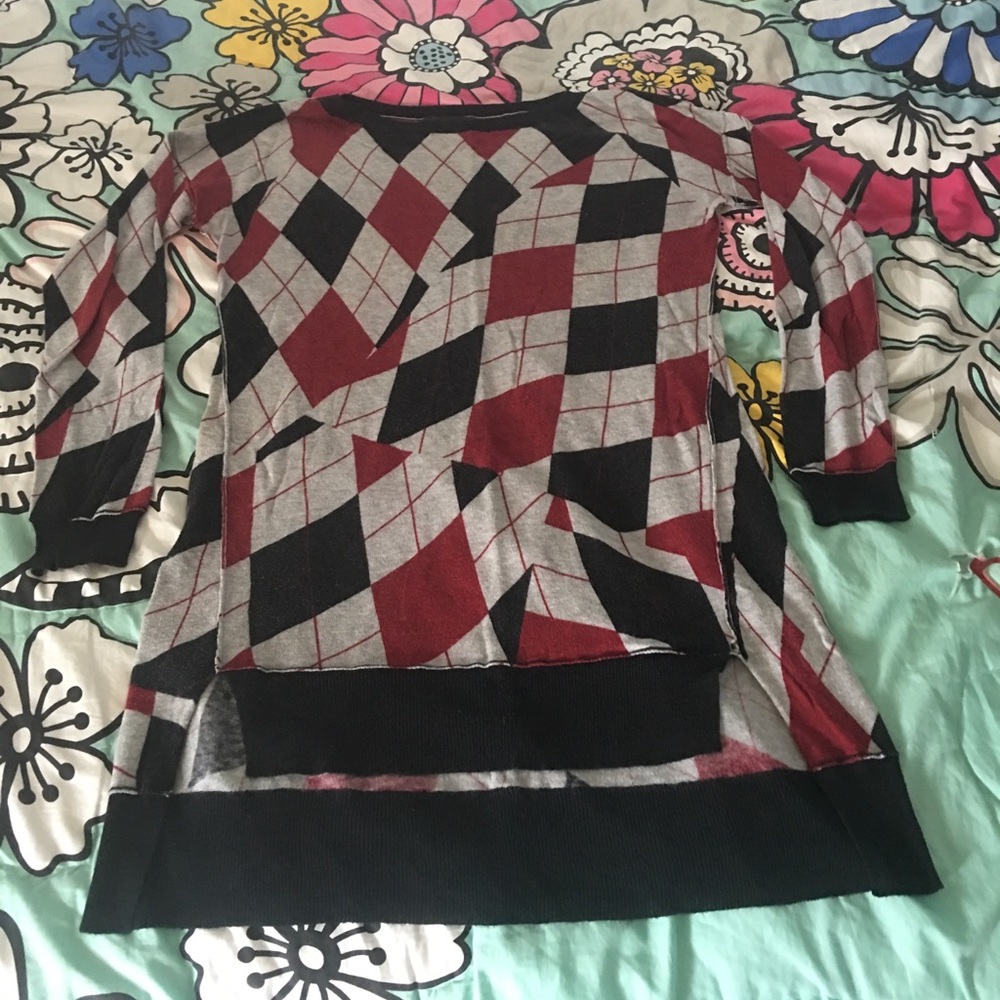 Women's S geometric tunic by Trouve