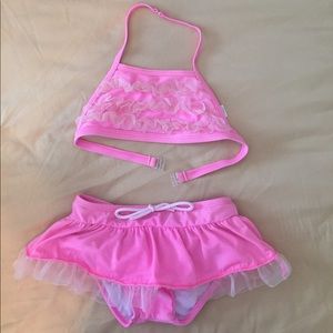 Ruffle Butts girls bikini!!