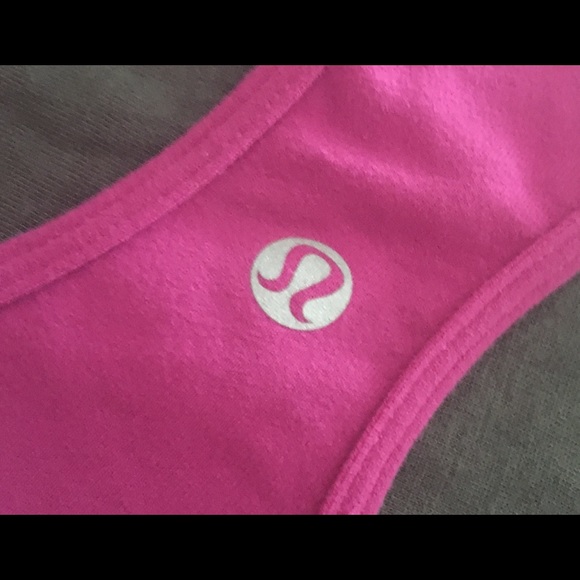 Lululemon Pink Razorback Tank Size 6 - Picture 3 of 6