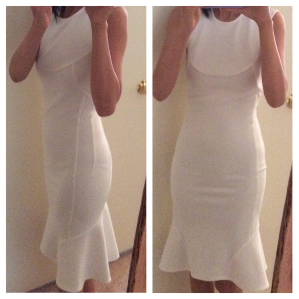 EUC [Torn by Ronny Kobo] White Dress