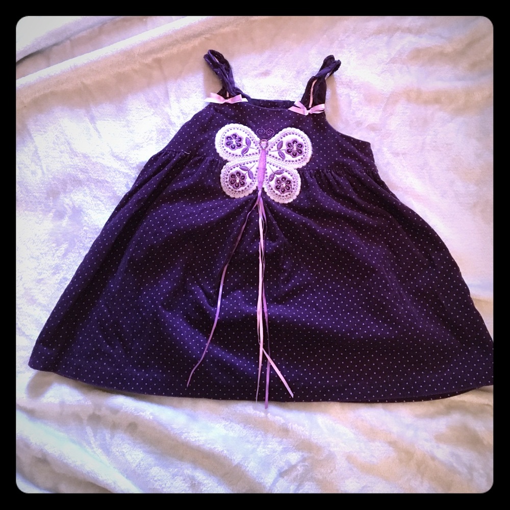 BABY/TODDLER CORDUROY STYLE JUMPER/DRESS