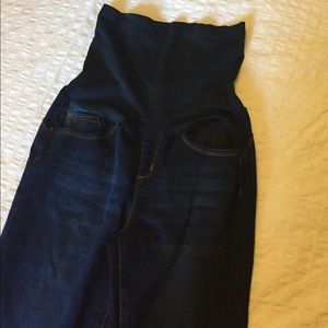 Full panel maternity skinny jeans