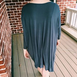 super soft flowy grey dress