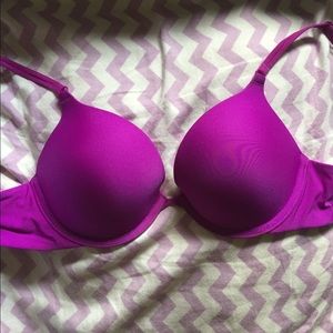 Victoria's Secret purple push up bra