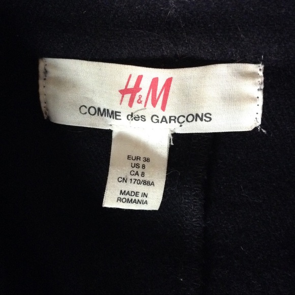 COMME DES GARCONS X H&M Jacket Deconstructed 38 - Picture 6 of 8