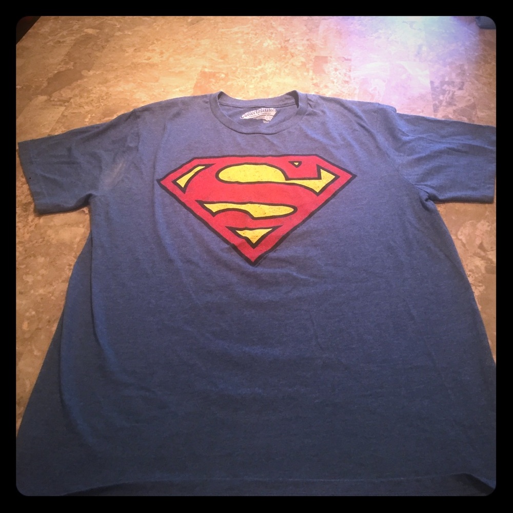 Superman t-shirt.