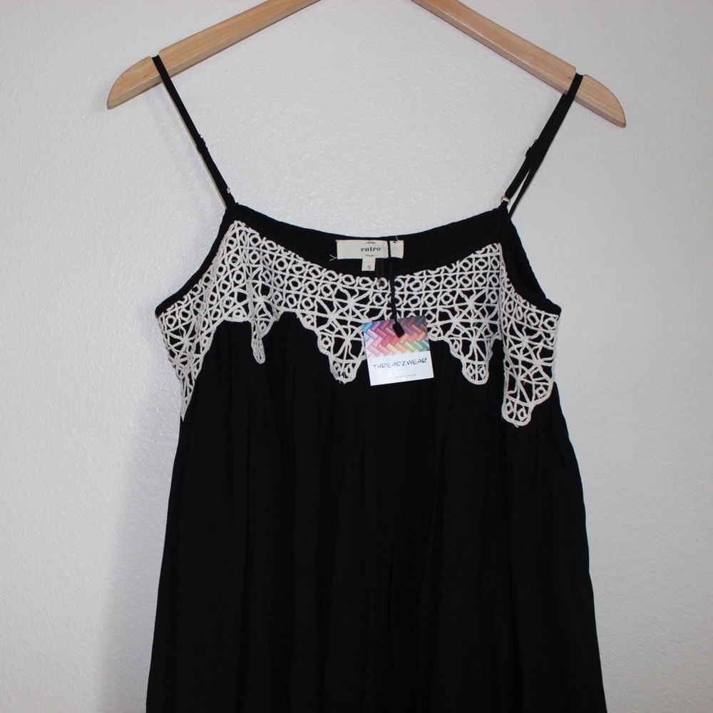 🖤LAST SMALL🖤 BNWT Crochet Trim Top 😍 - Picture 5 of 6