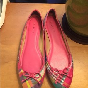 Talbots flannel shoes!