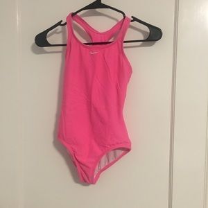 Pink Nike Swim Suite (girls)