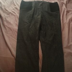 Snake Print Skinny Pant