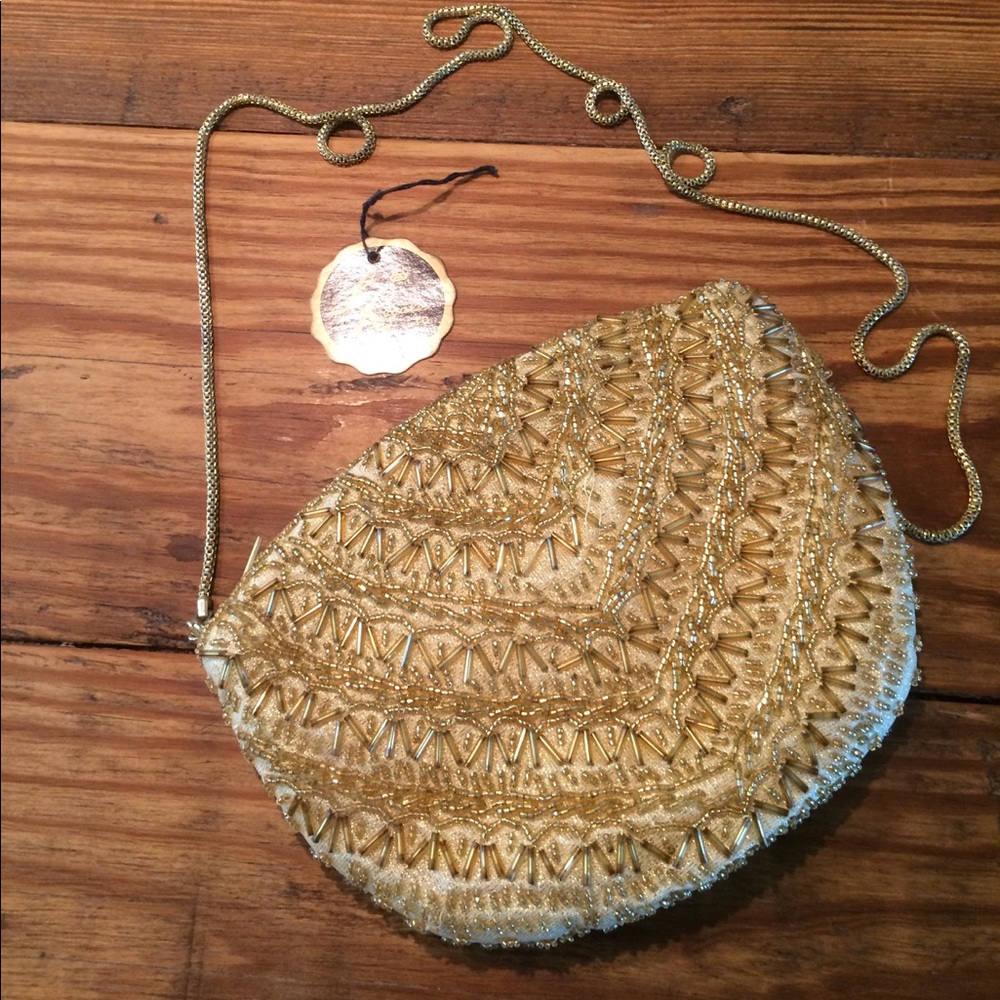 Jeweled NWT clutch evening bag.