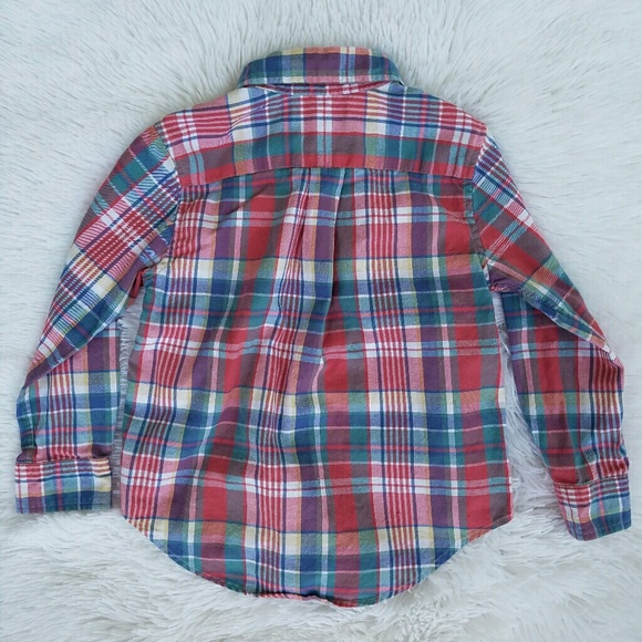 Plaid Long Sleeve Button Up - Picture 2 of 4
