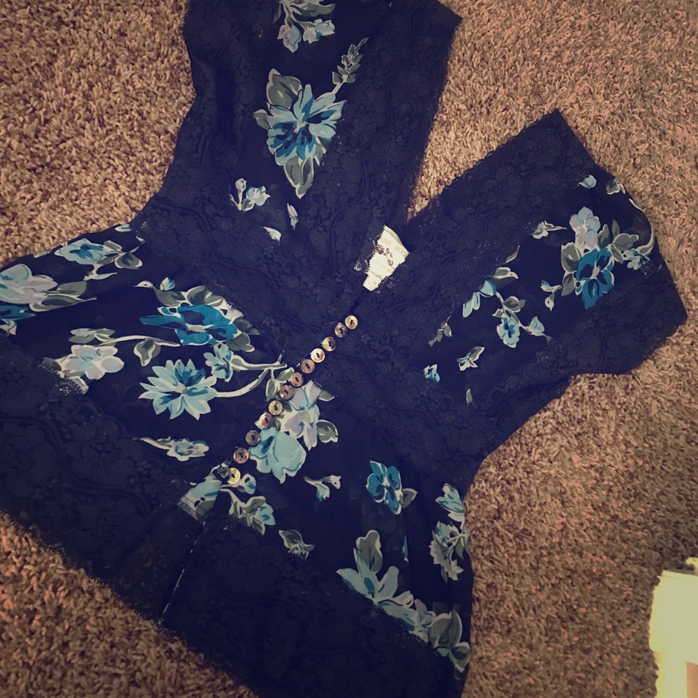 Pink Rose Lacie Blouse