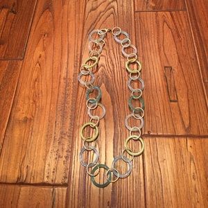 Blue and Green Long Necklace