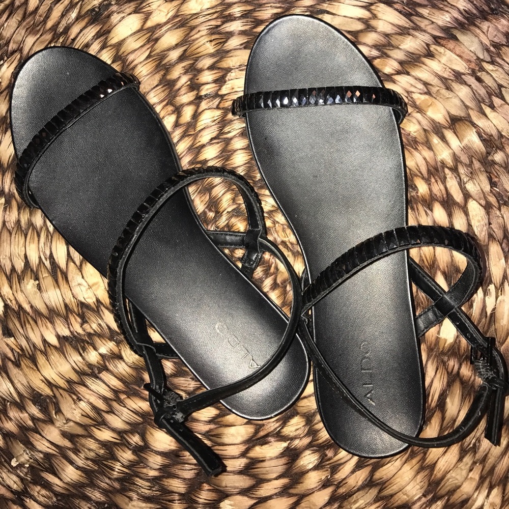 Black sandals