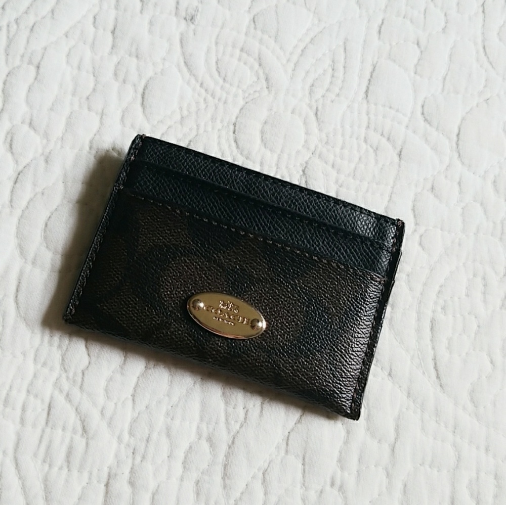 Coach card wallet