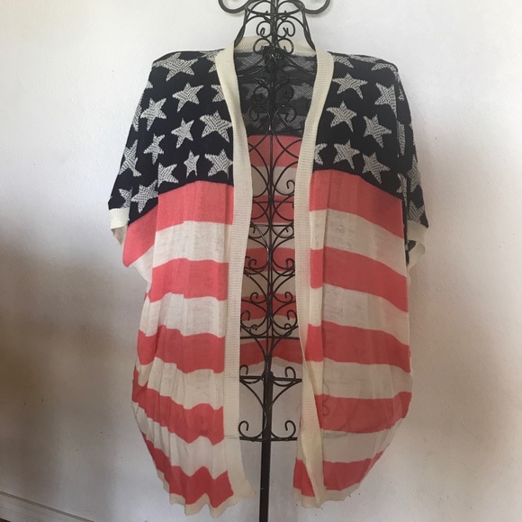 Sweaters - RUE 21 Patriotic Cardigan