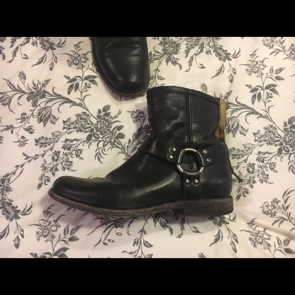 Frye Moto Boots