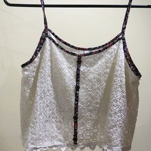 Cropped tank top