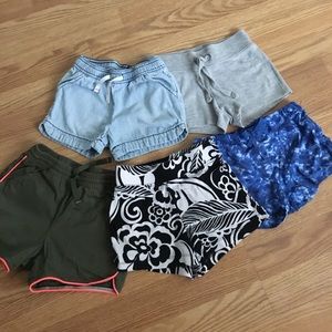 Bundle 5 girls size 5T shorts