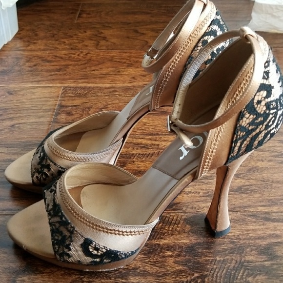 DIOR LACE ANKLE WRAP HEELS **OFFERS** - Picture 2 of 7