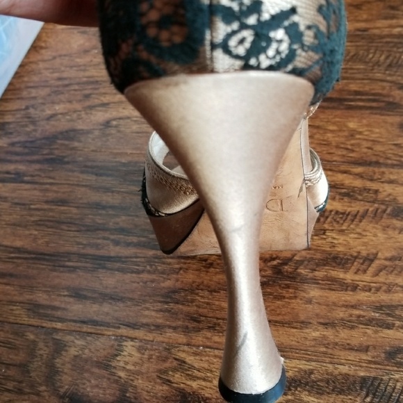 DIOR LACE ANKLE WRAP HEELS **OFFERS** - Picture 6 of 7