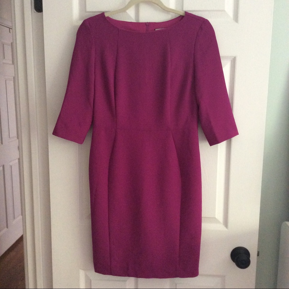 ⬇️✨HP✨ NWT Debbie Shuchat Boatneck Crepe Dress