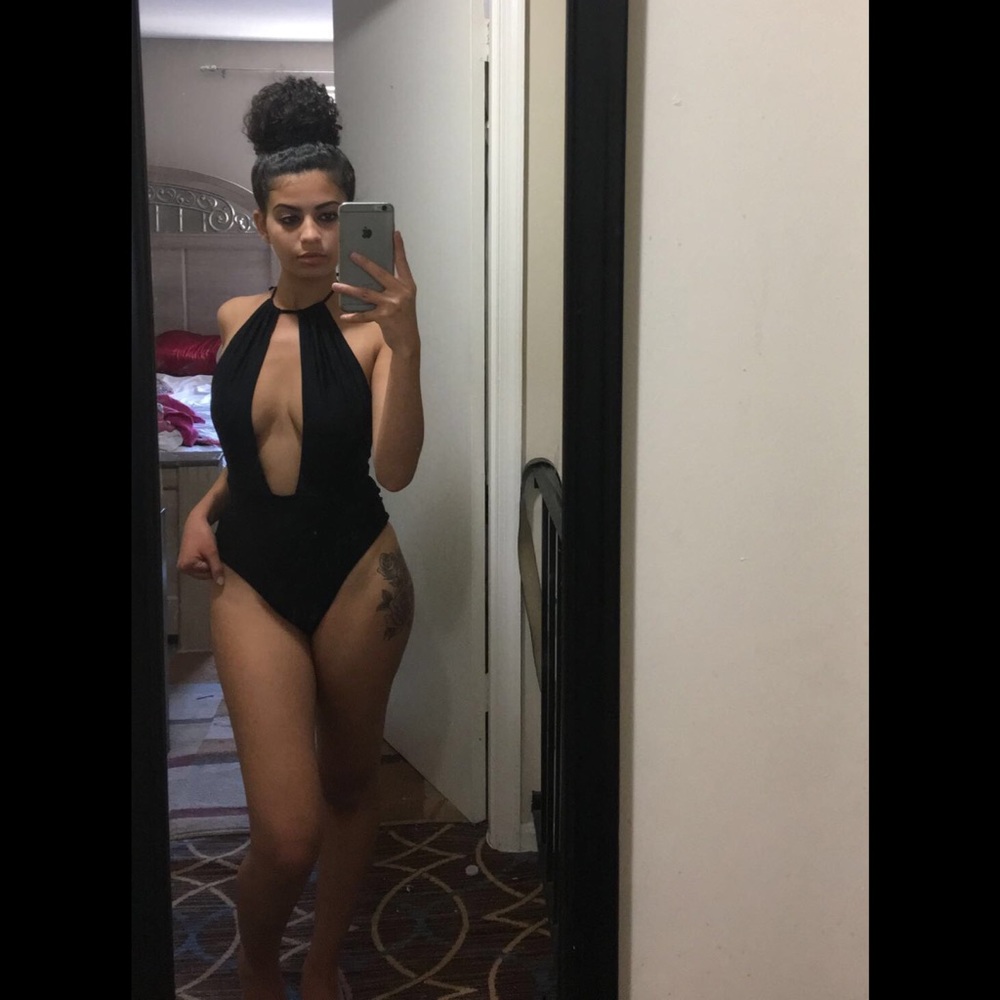One piece bathing suit