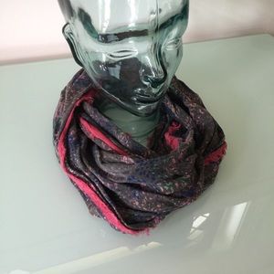 Multi color infinity scarf